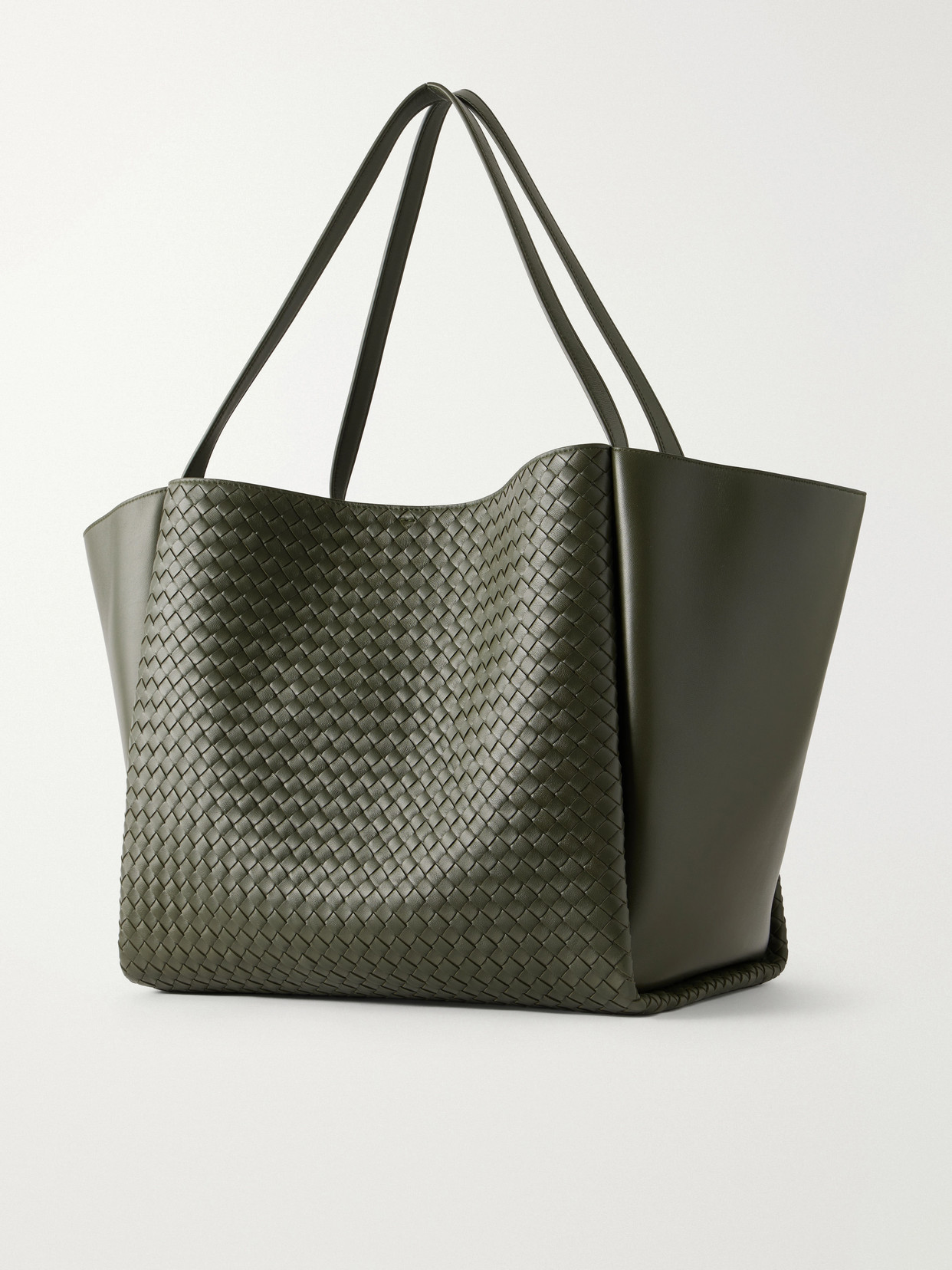 Corso Maxi Intrecciato Leather Tote