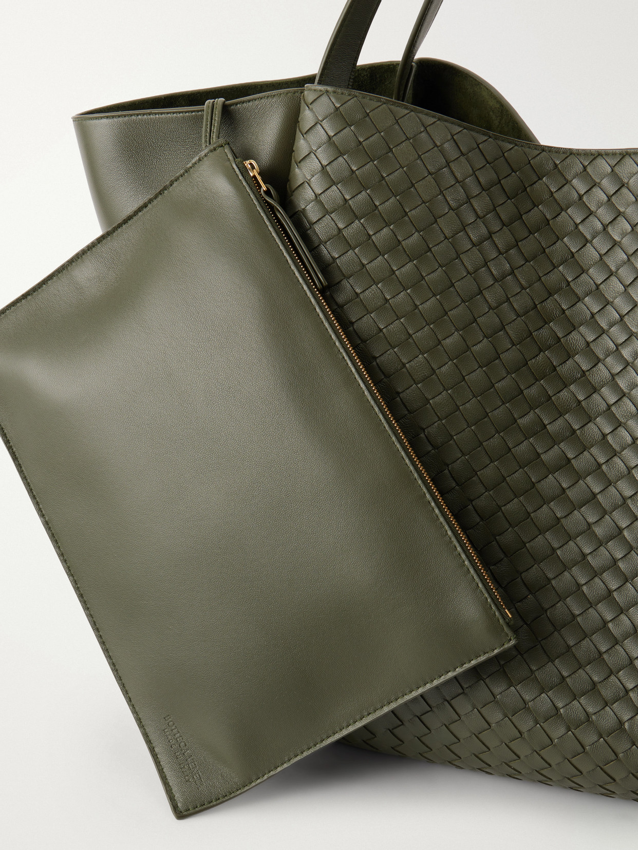 Corso Maxi Intrecciato Leather Tote