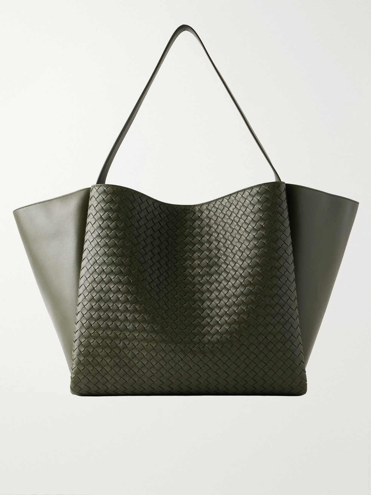 Corso Maxi Intrecciato Leather Tote