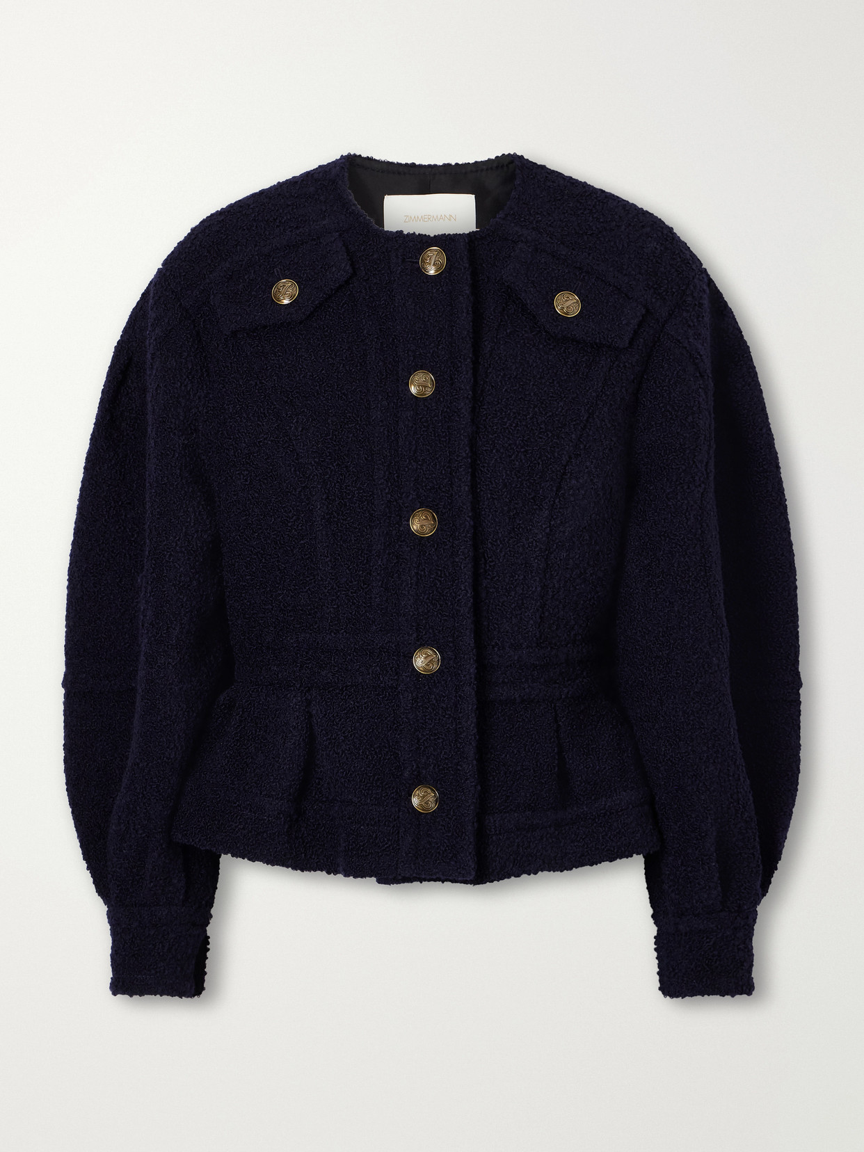 Clash Wool And Alpaca-Blend Bouclé Jacket