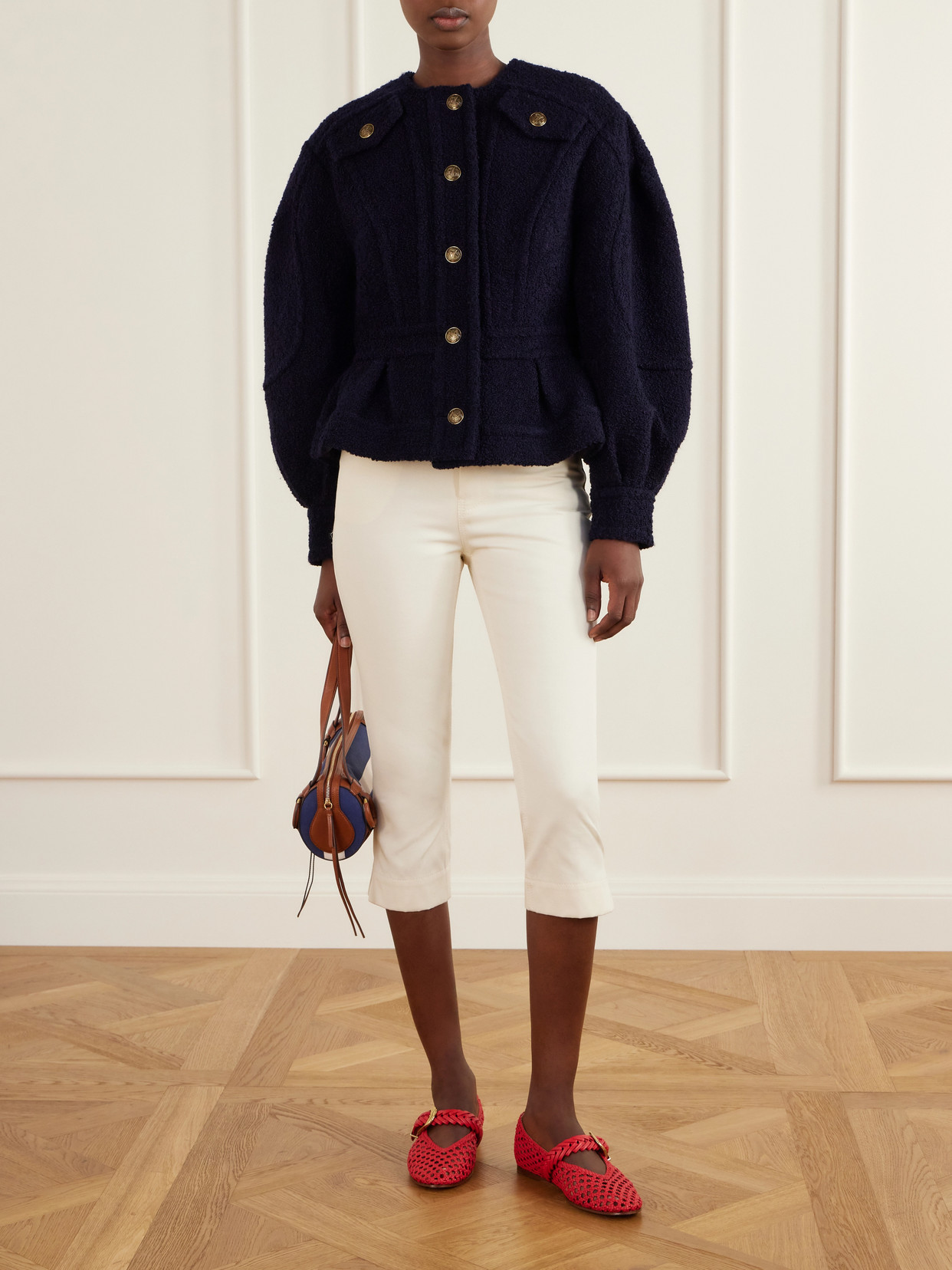 Clash Wool And Alpaca-Blend Bouclé Jacket